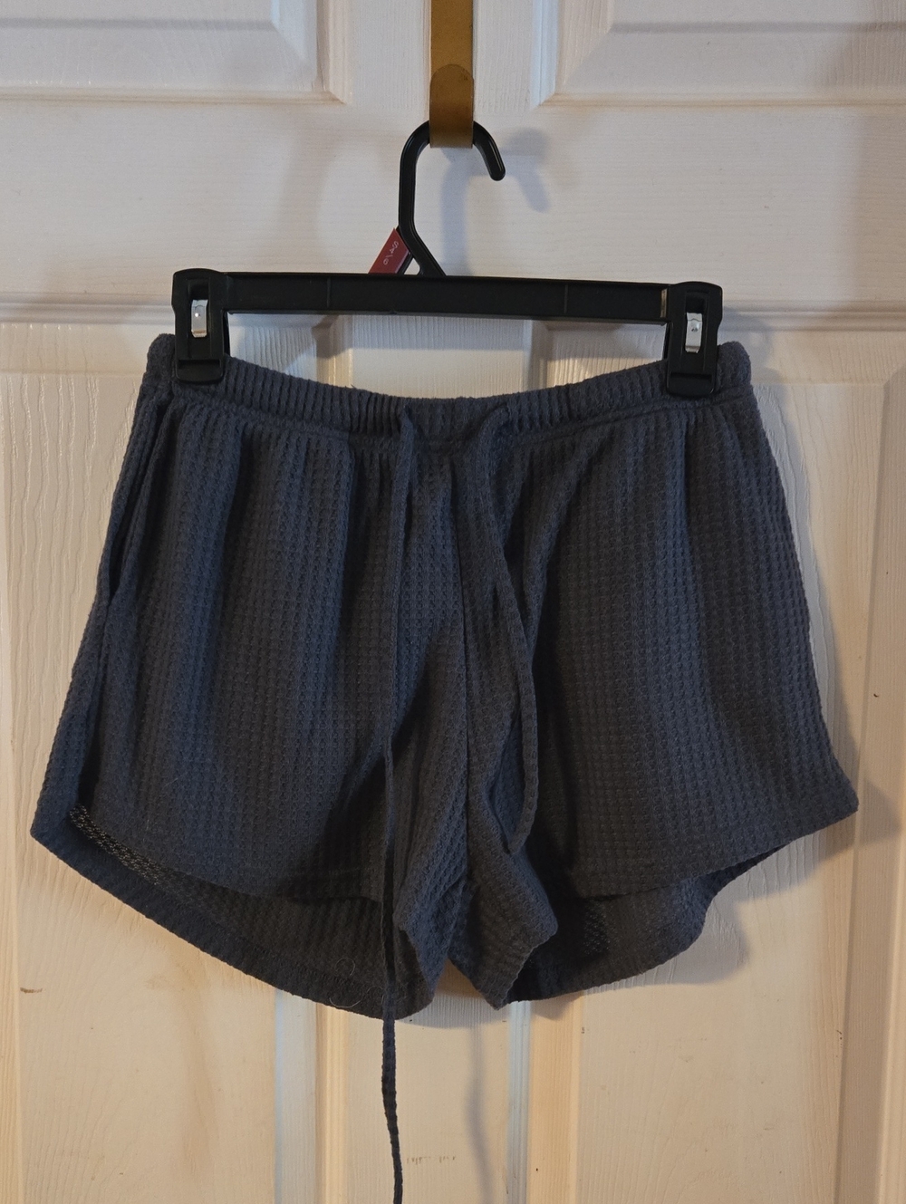 Ekouaer Waffle Knit Drawstring Shorts